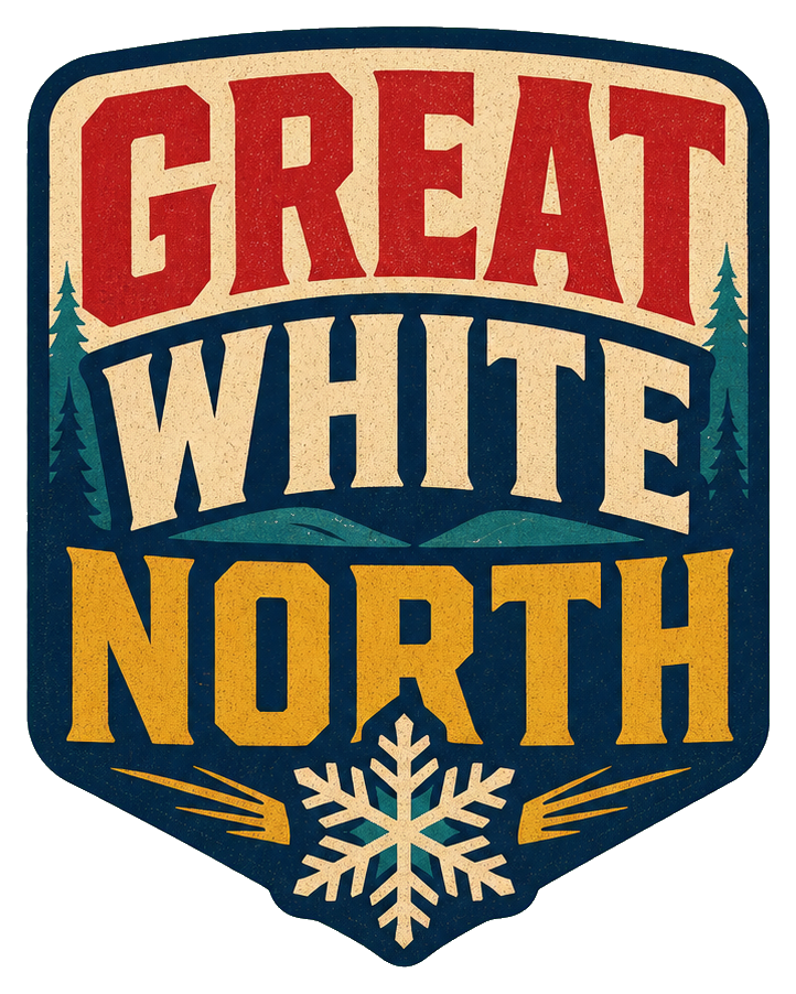 Preview for Great White North Snowflake Sticker
