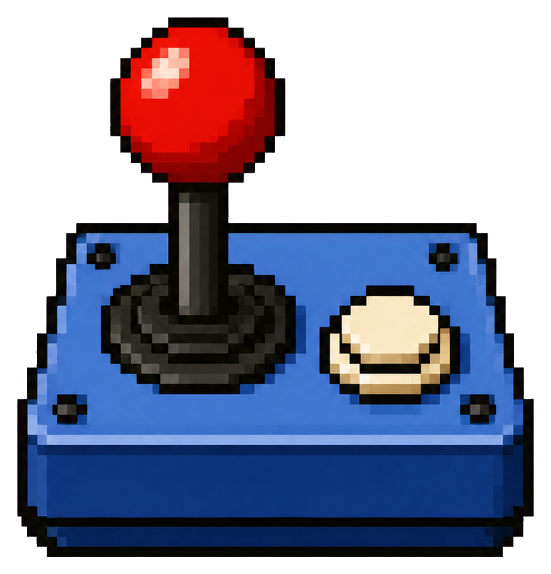 Preview for Red Arcade Joystick Sticker
