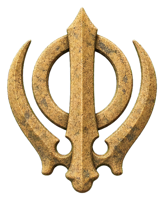 Preview for Sandstone Relief Khanda Sticker