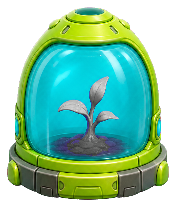Preview for Alien Terrarium Dome Sticker