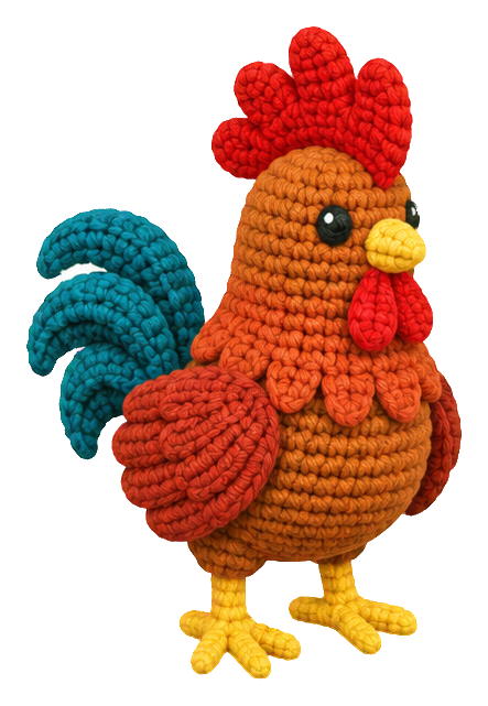 Preview for Crochet Farm Friends Rooster