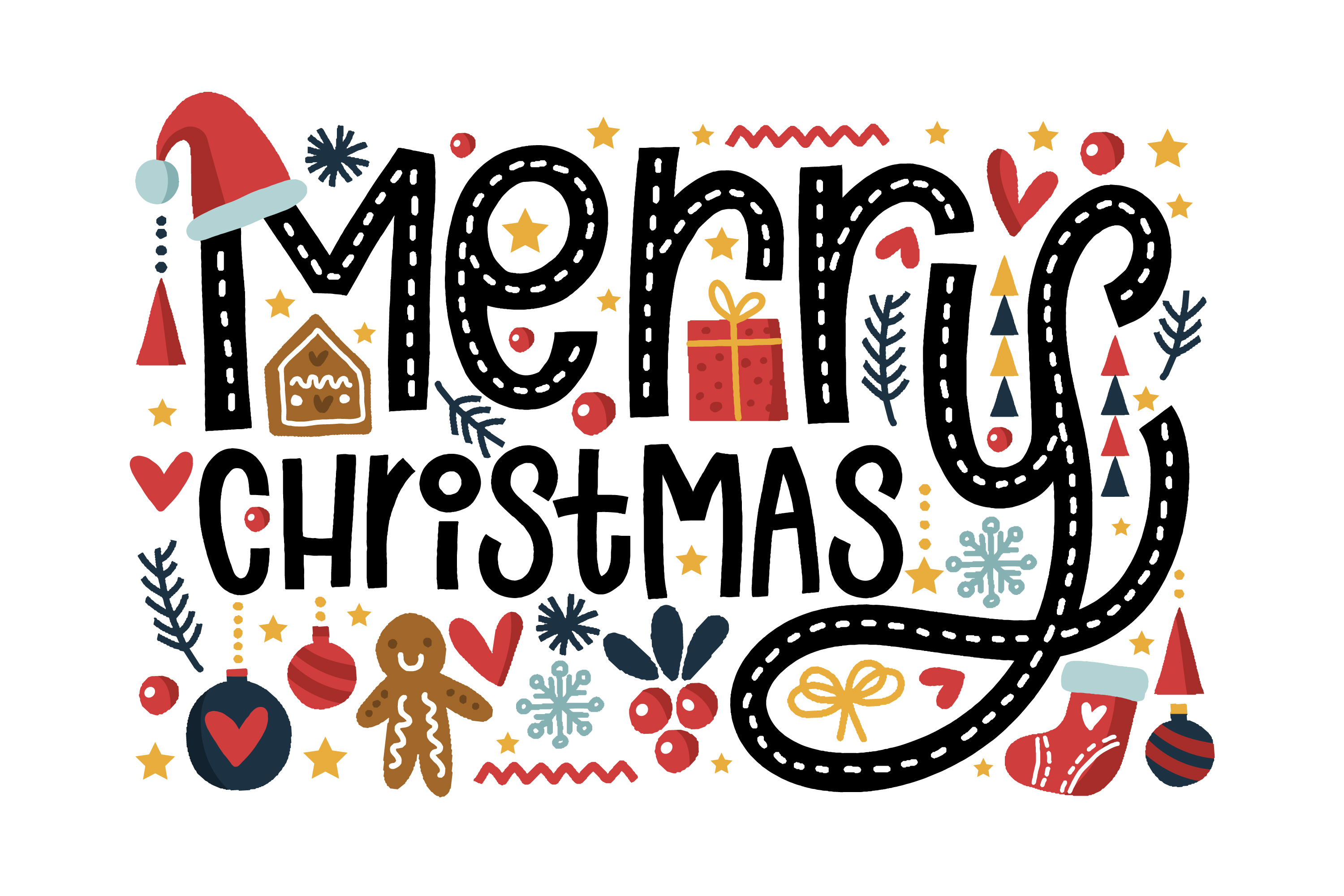 Preview for Merry-christmas-greeting-card-background-3696f