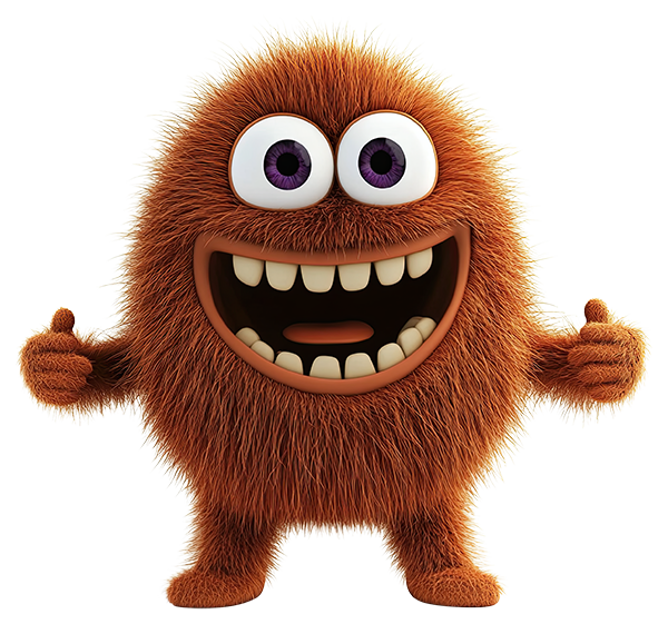 Preview for Furry-monster-character-design-monsters-sticker-1088b