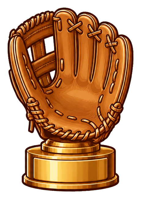Preview for Baseball Glove Trophy Sticker