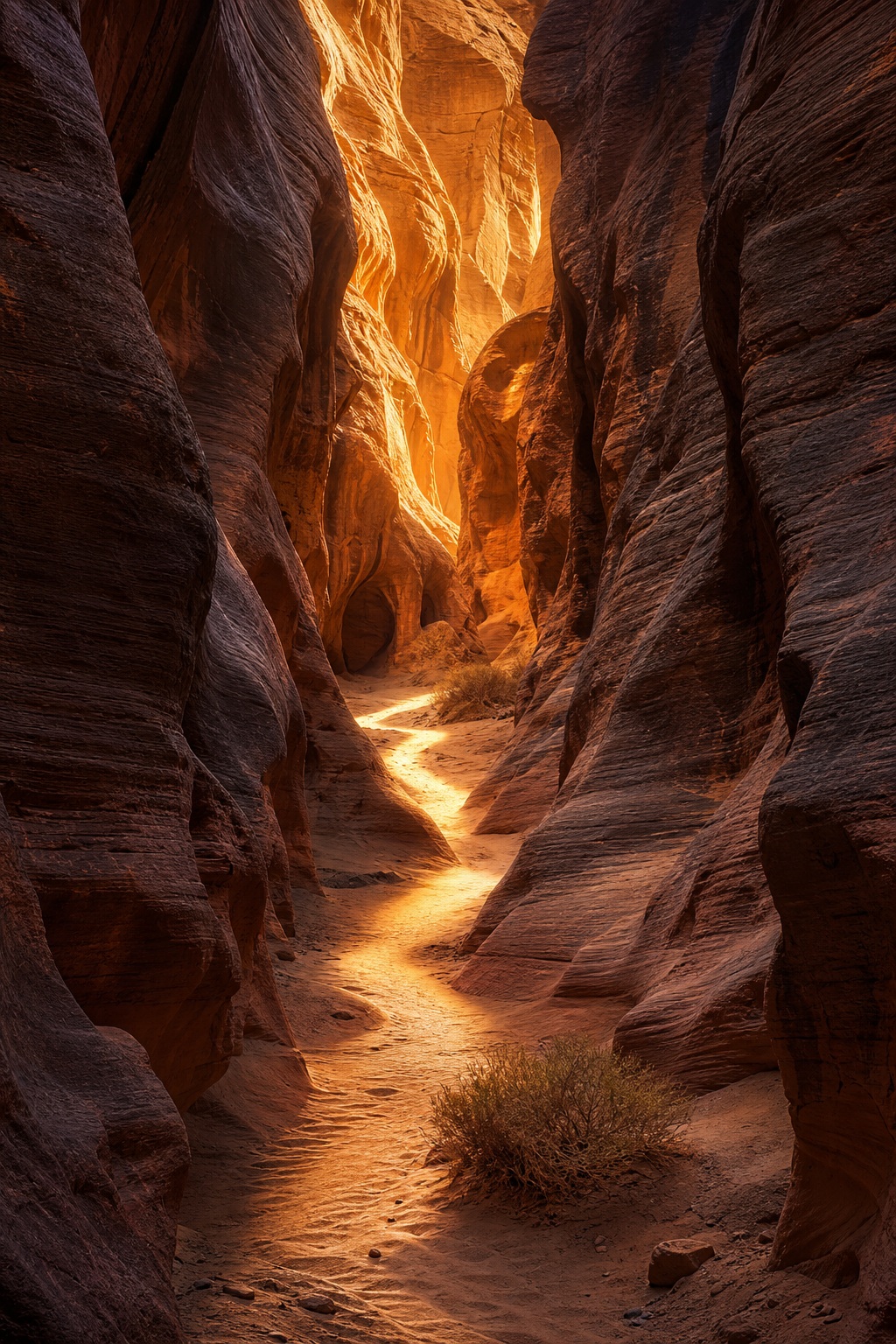 Preview for Canyon Light Desert Background