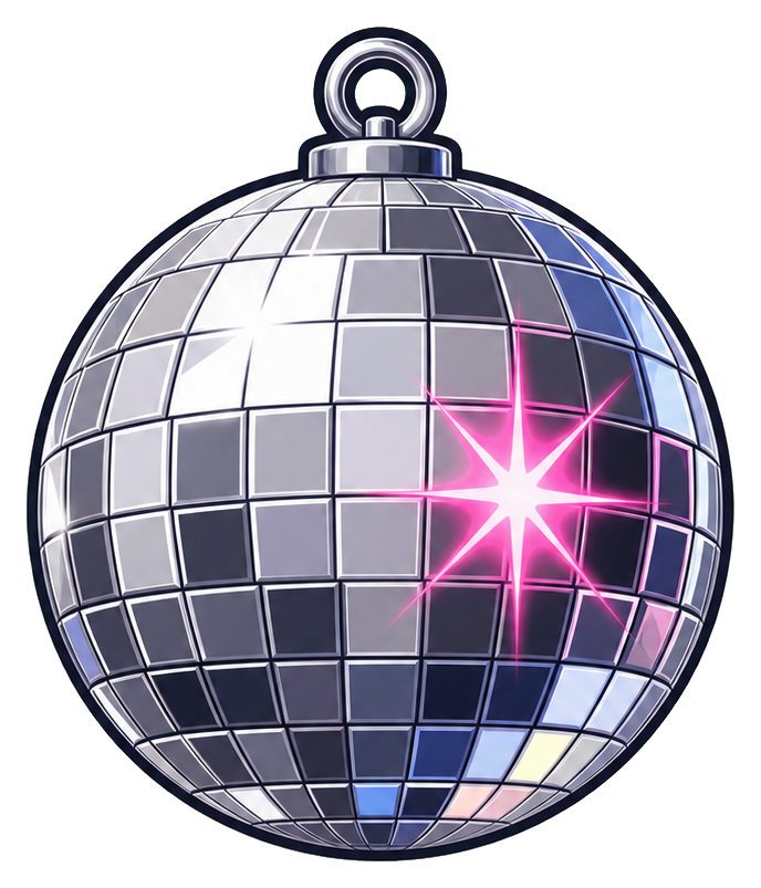 Preview for Disco Ball Sticker For Creative Designs