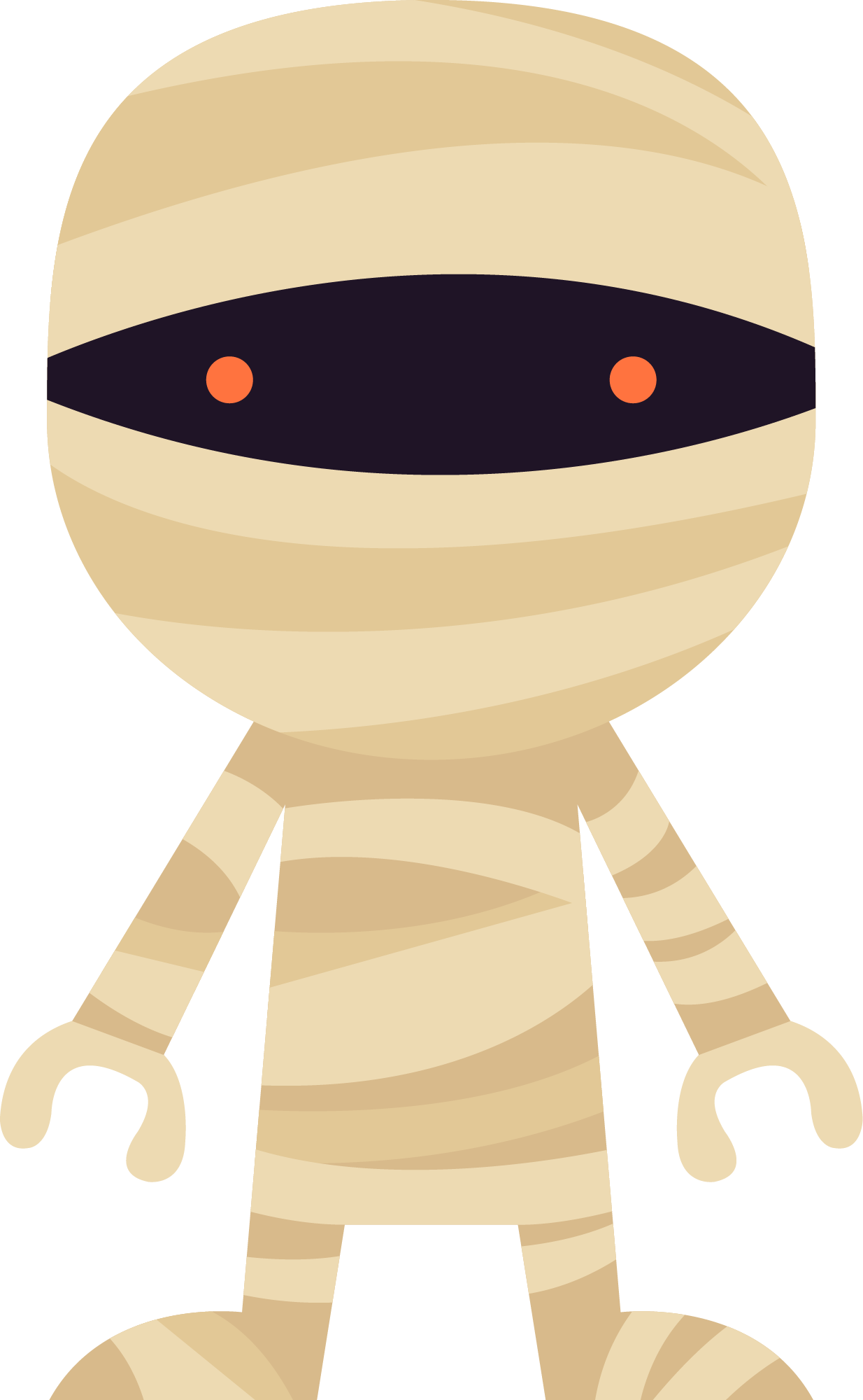 Preview for Cartoon-mummy-character-design-halloween-characters-sticker-322b8