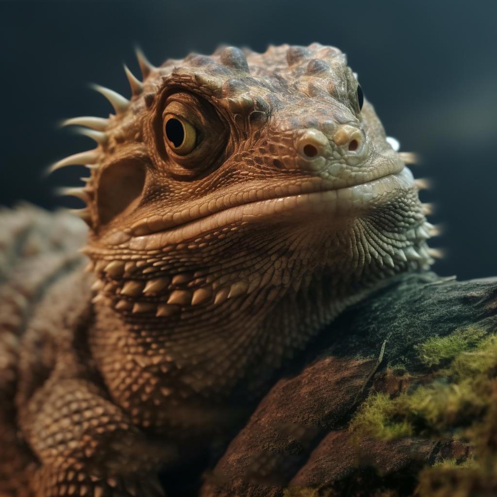 Preview for Bearded-dragon-portrait-animal-meme-background-0f690