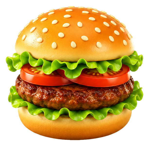 Preview for 3d Picnic Snacks Mini Burger