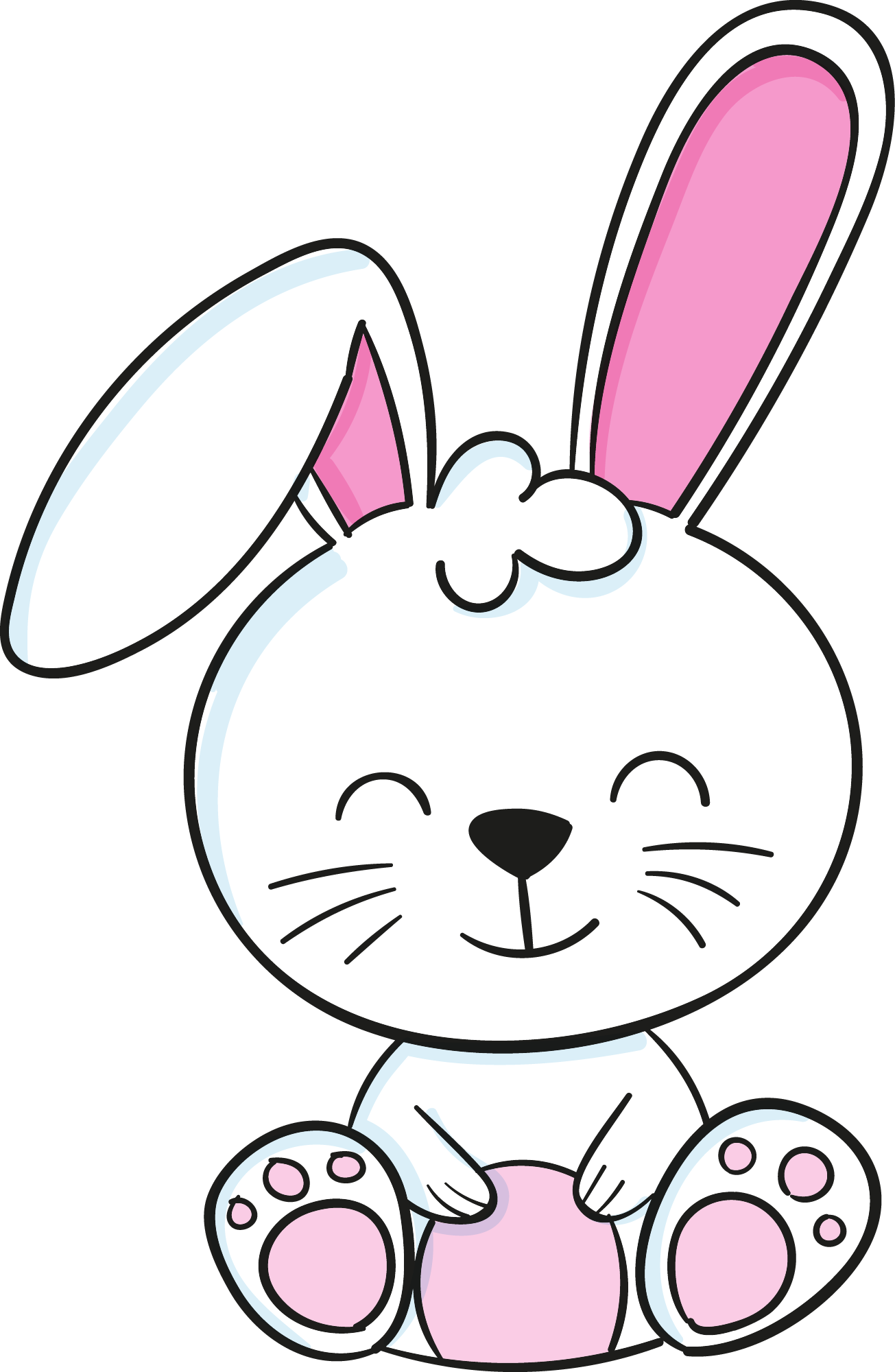 Preview for Cartoon-bunny-illustration-easter-sticker-a8f11