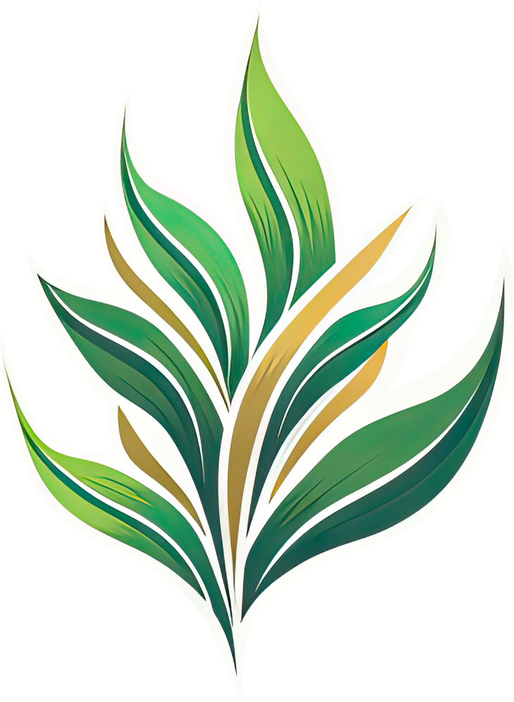 Preview for Green-leaf-icon-illustration-logo-flower-sticker-52bdd
