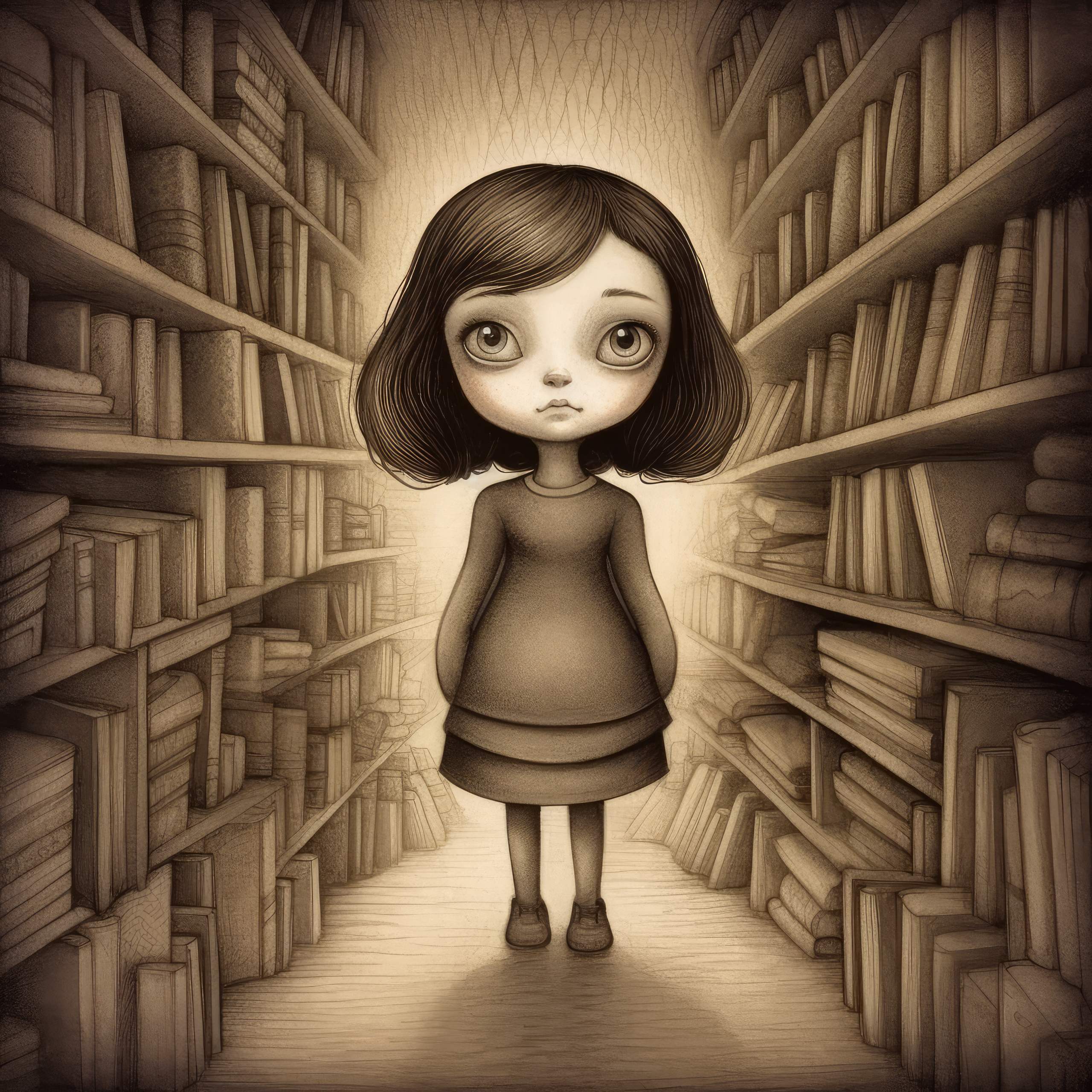 Preview for Girl-in-library-illustration-back-to-background-9fcf8