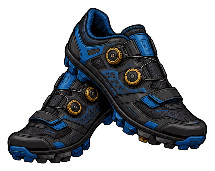 Preview for Mountain Bike Shoes Sticker