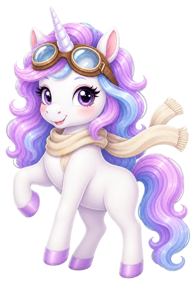 Preview for Unicorn Pilot Sticker
