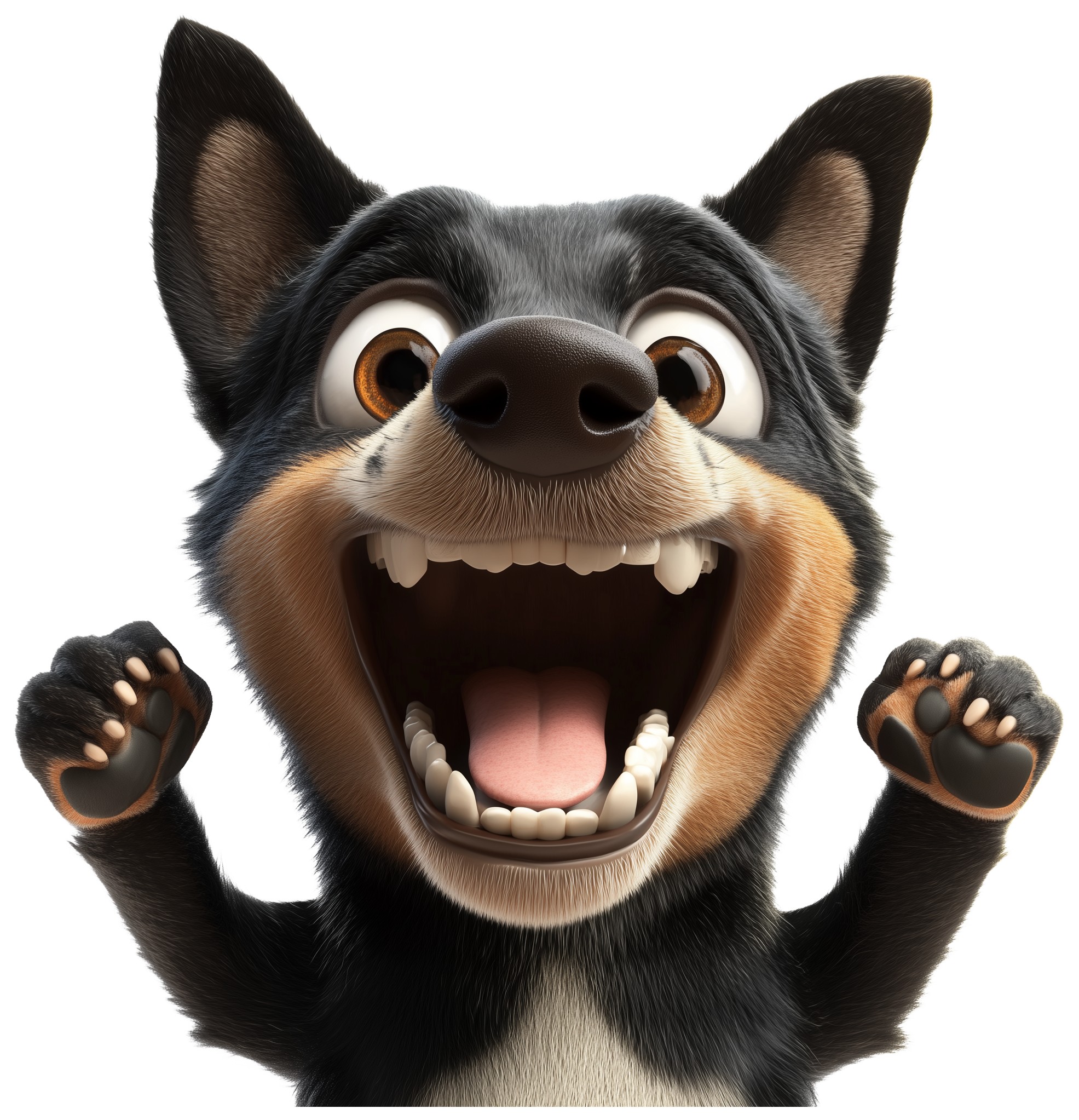 Preview for Cute Dog Emoji Sticker