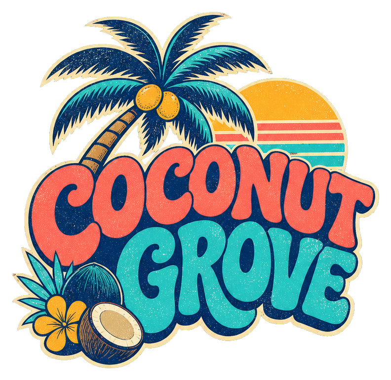 Preview for Coconut Grove Palm Sticker