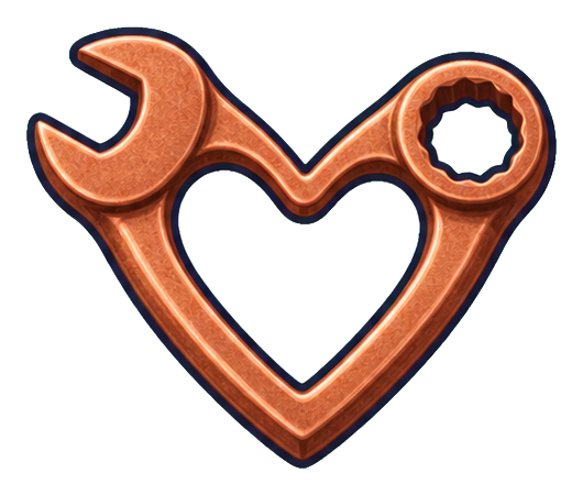 Preview for Wrench Heart Fathers Day Sticker