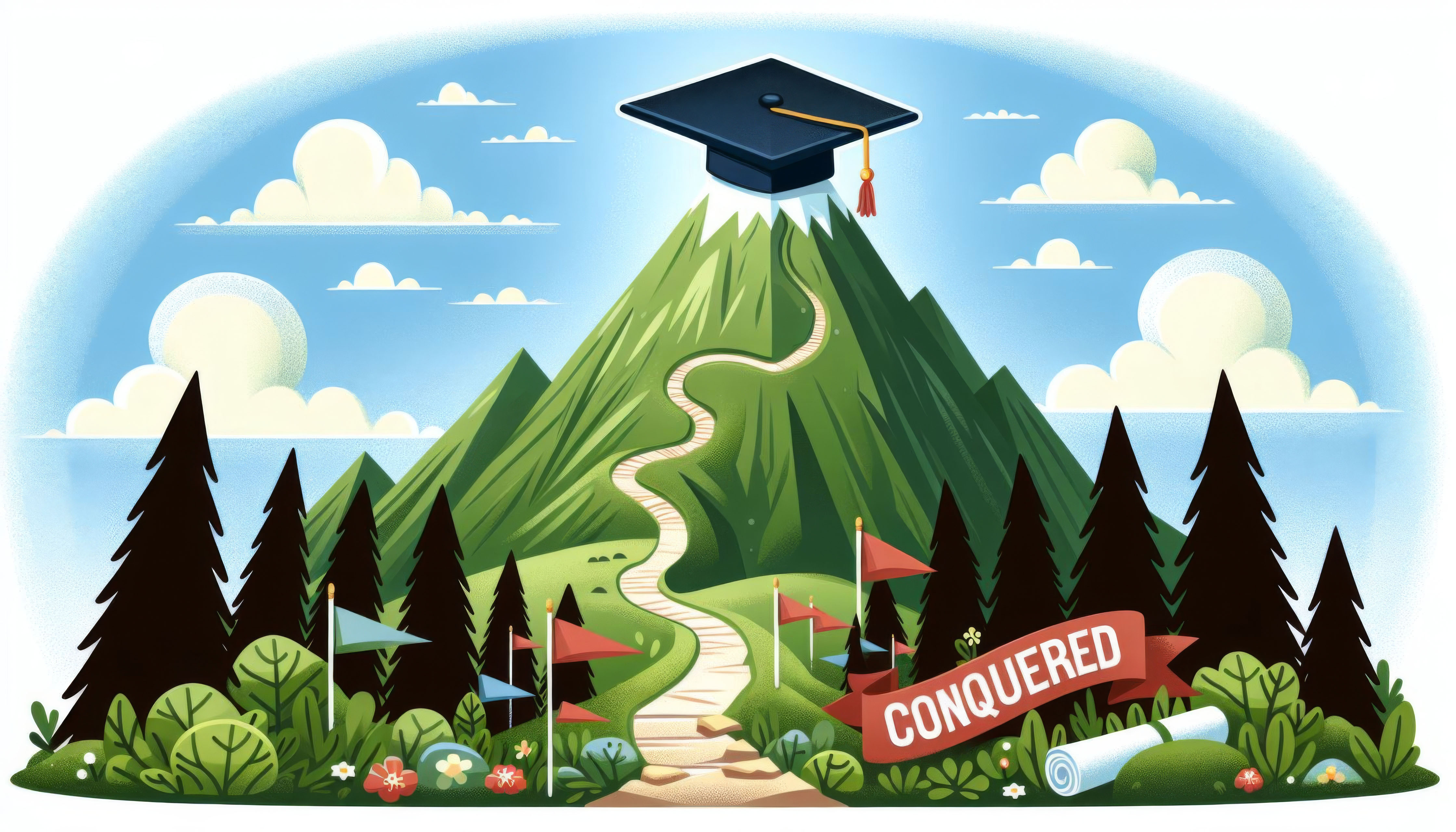 Preview for Conquering-new-heights-graduation-background-05f54
