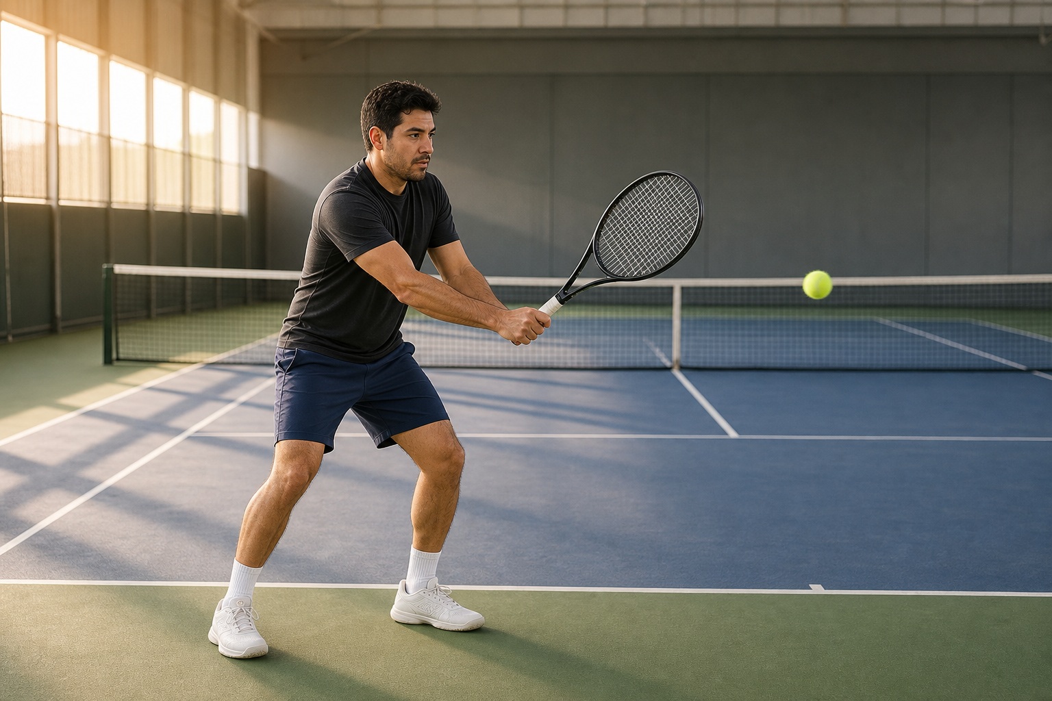 Preview for Indoor Tennis Drill Background