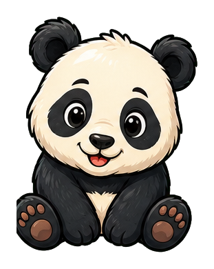 Preview for Panda Cub Sticker