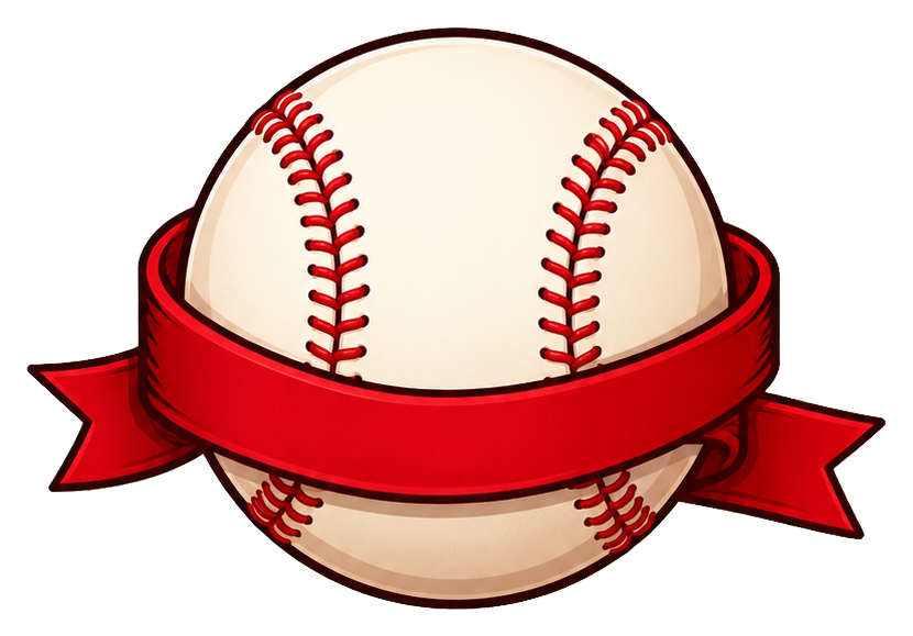 Preview for Ribbon Baseball Sticker