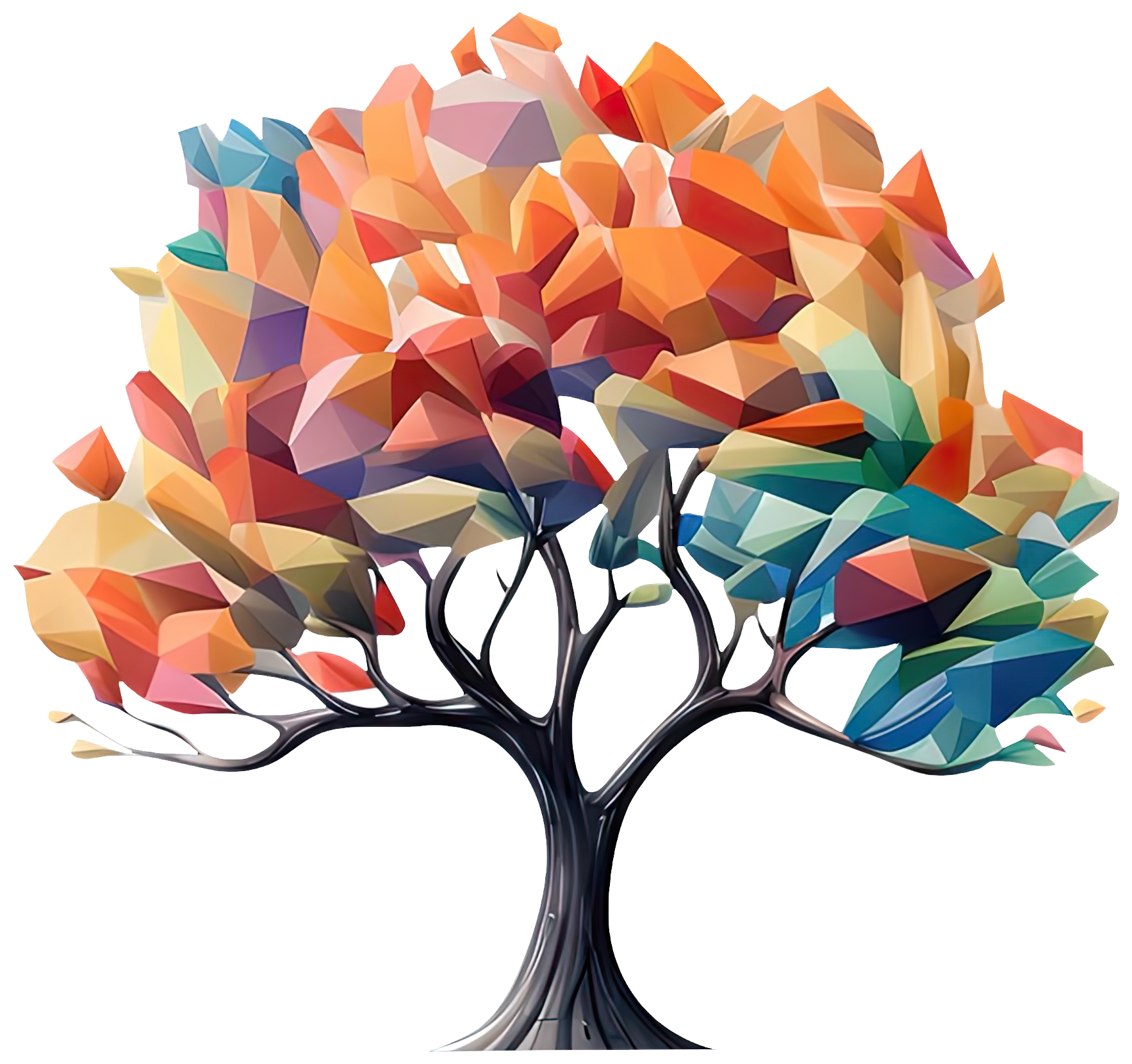 Preview for Geometric-tree-illustration-logo-tree-sticker-60f2e