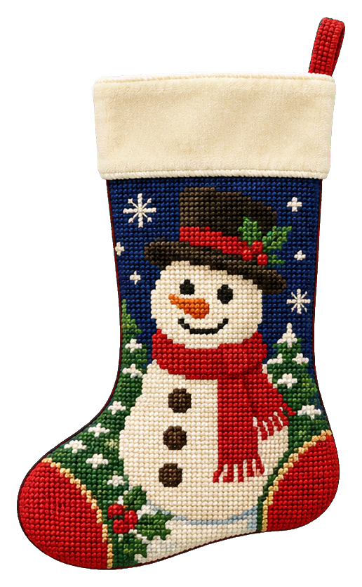 Preview for Snowman Christmas Stocking