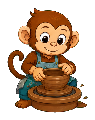 Preview for Potter Monkey Sticker