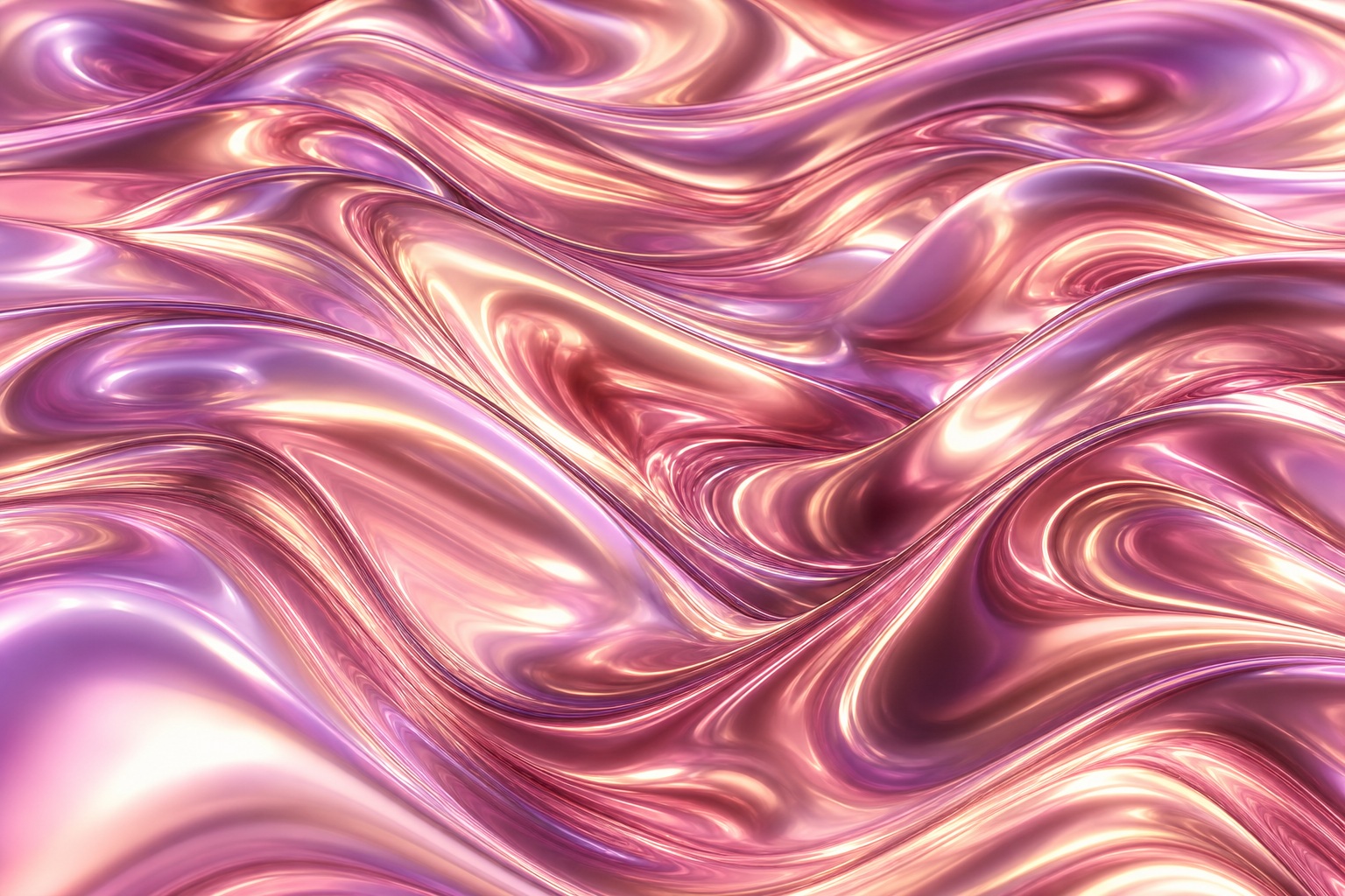 Preview for Rose Gold Violet Liquid Chrome Background