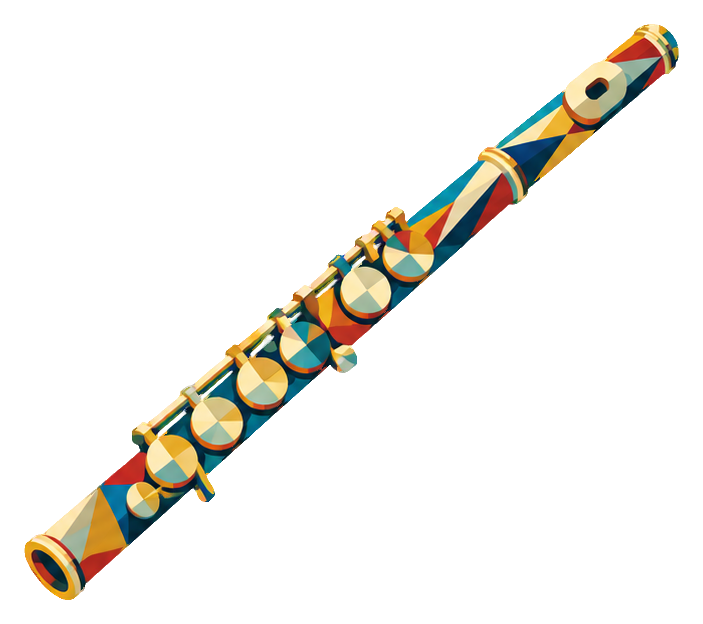 Preview for Cubist Musical Instruments Flute