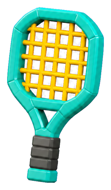 Preview for Tennis Racket Sticker Graphic