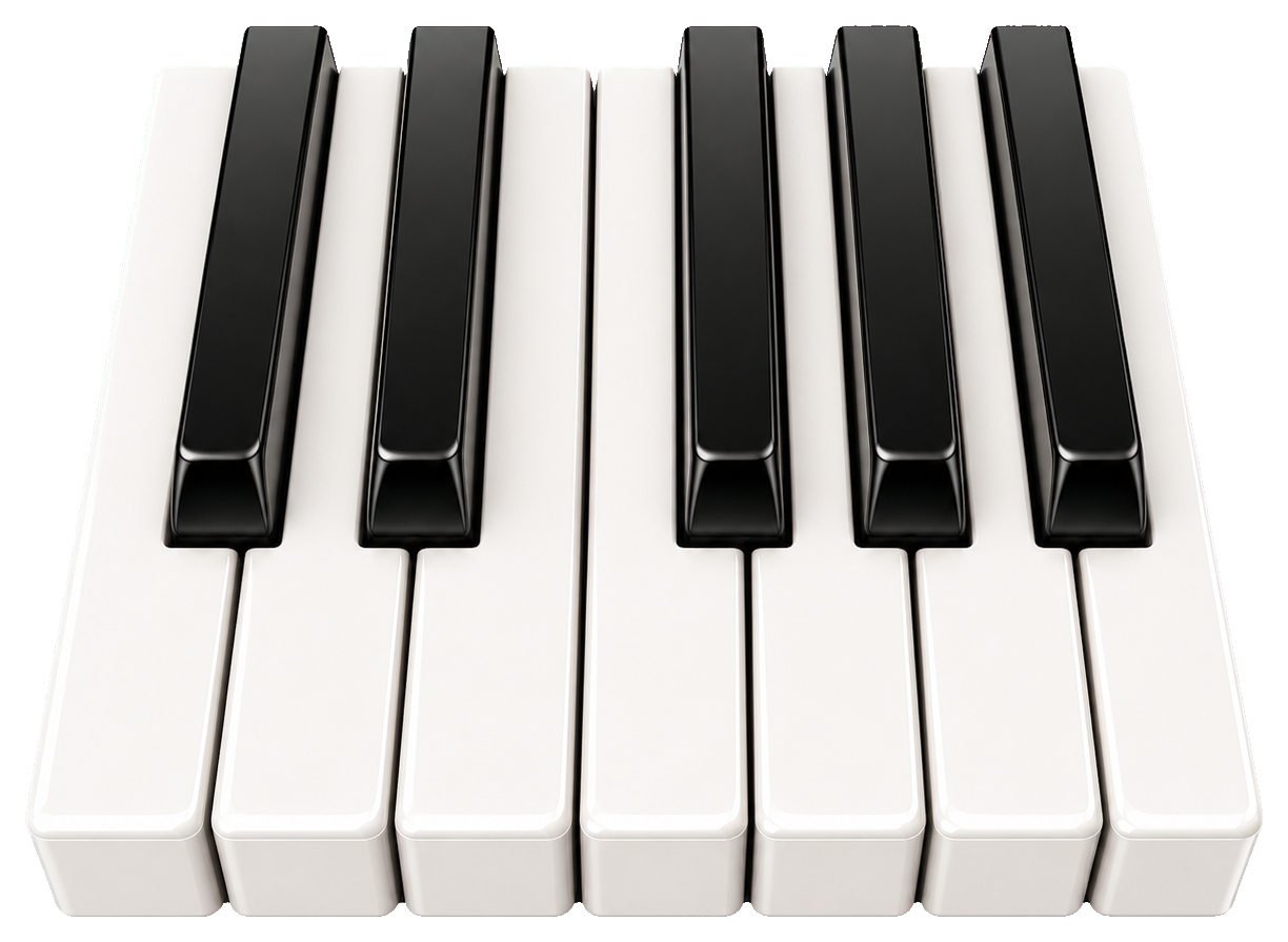 Preview for Piano Keys Sticker For Music Designs