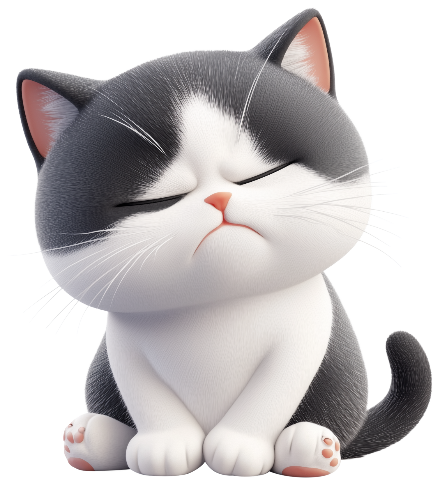 Preview for Cute Cat Emoji Sticker For Pizap Designs