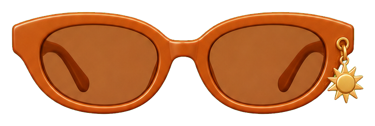 Preview for Golden Hour Sunglasses Sticker