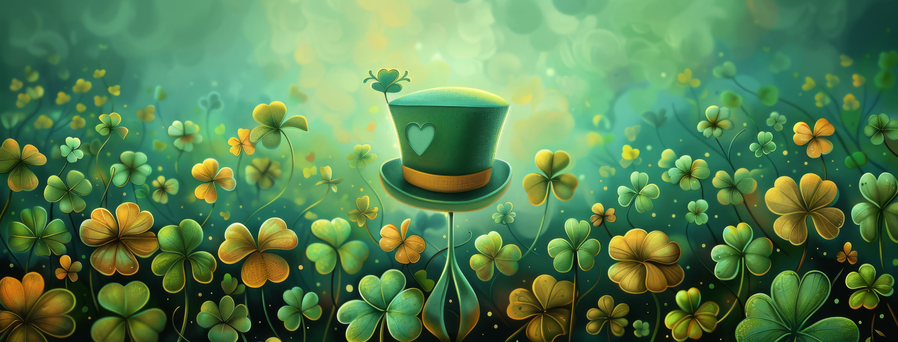 Preview for Lucky-st-patricks-day-top-hat-background-30a02