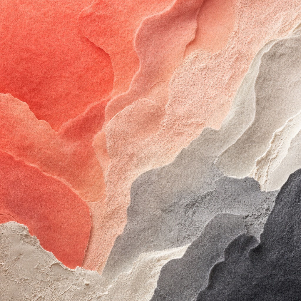 Preview for Soft Coral Matte Felt Field Background