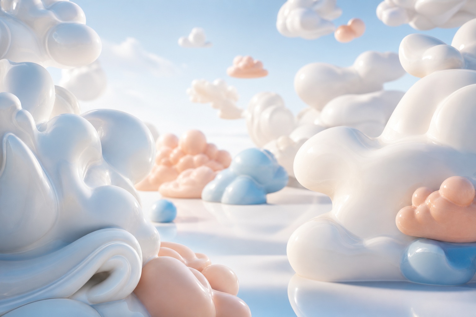 Preview for Soft 3d Cloud Background