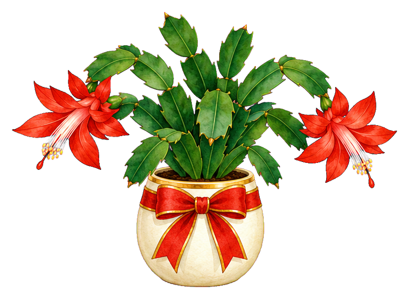 Preview for Christmas Cactus In Festive Pot