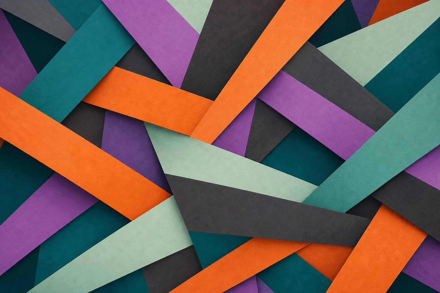 Preview for Teal Orchid Tangerine Geometric Background