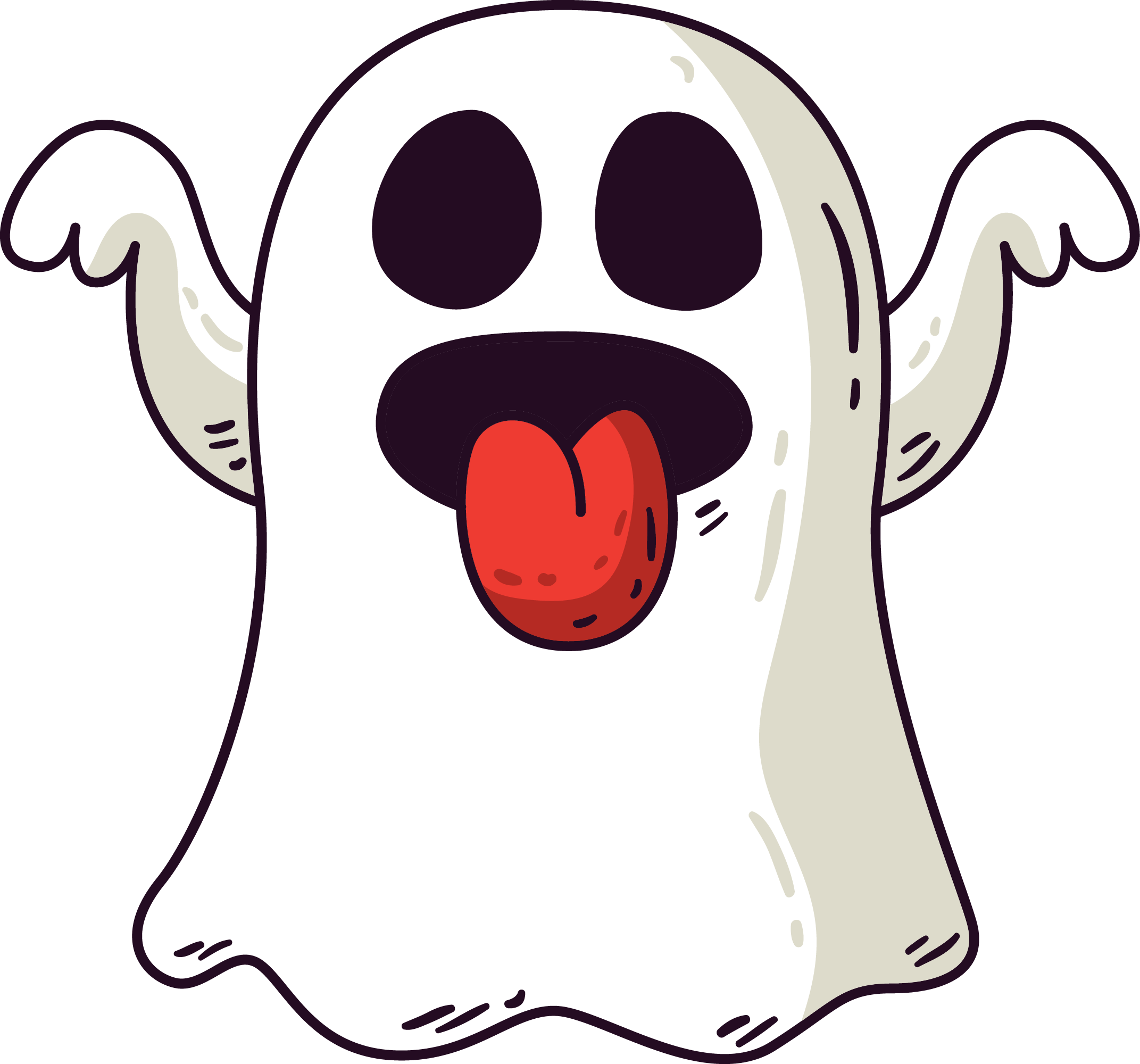 Preview for Cartoon-ghost-character-ghosts-sticker-0d3ab