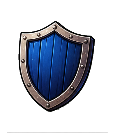 Preview for Blank Fantasy Shield Sticker
