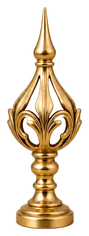 Preview for Gold Decorative Finial Sticker