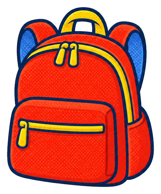Preview for Red School Backpack
