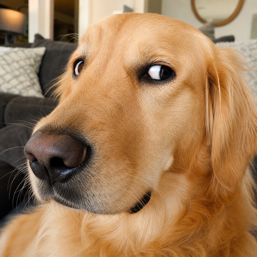 Preview for Funny Dog Closeup Stock Background