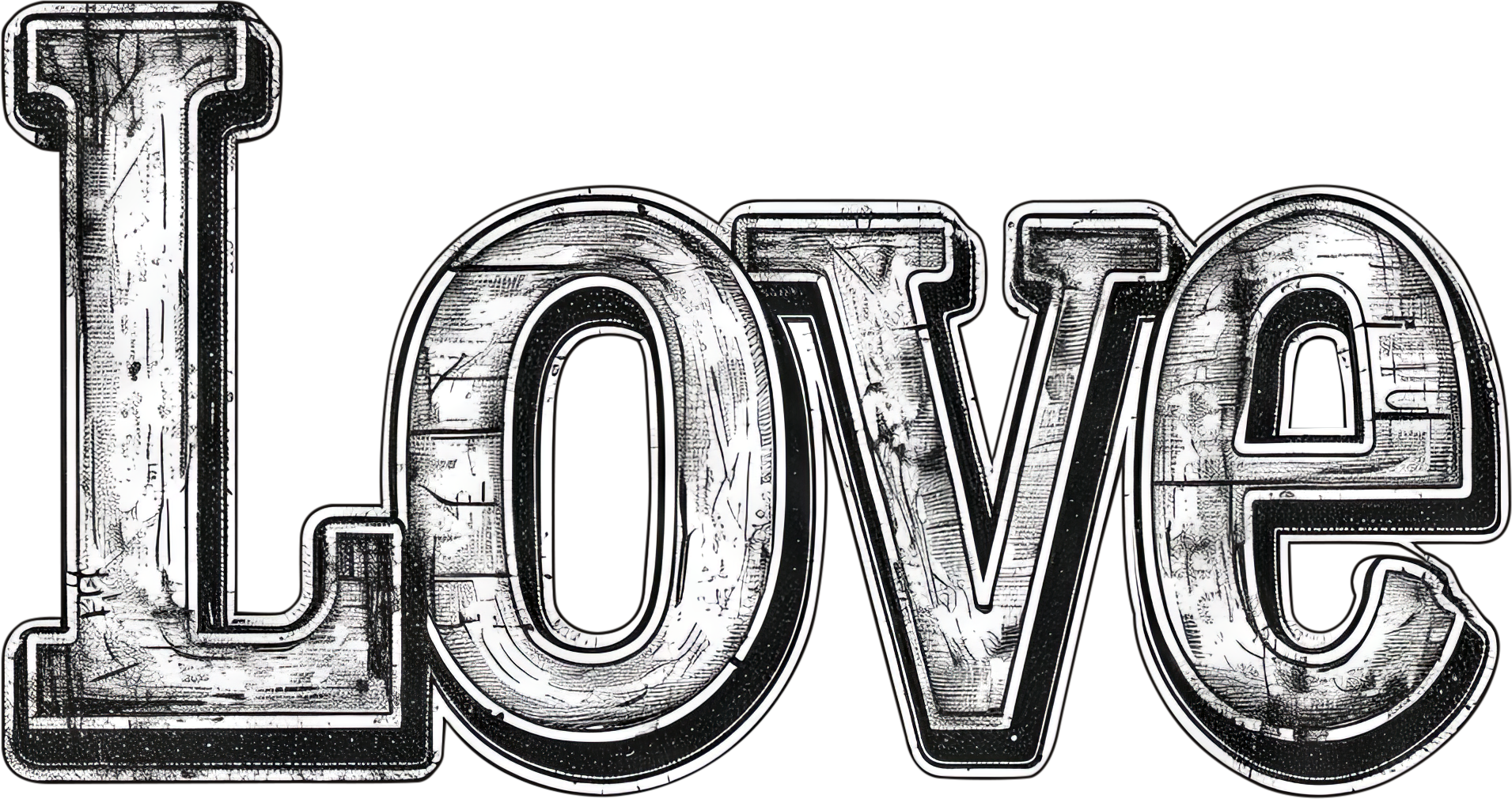 Preview for Love-typography-design-love-design-sticker-da35e