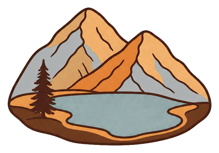 Preview for Sierra Mountain Lake Sticker