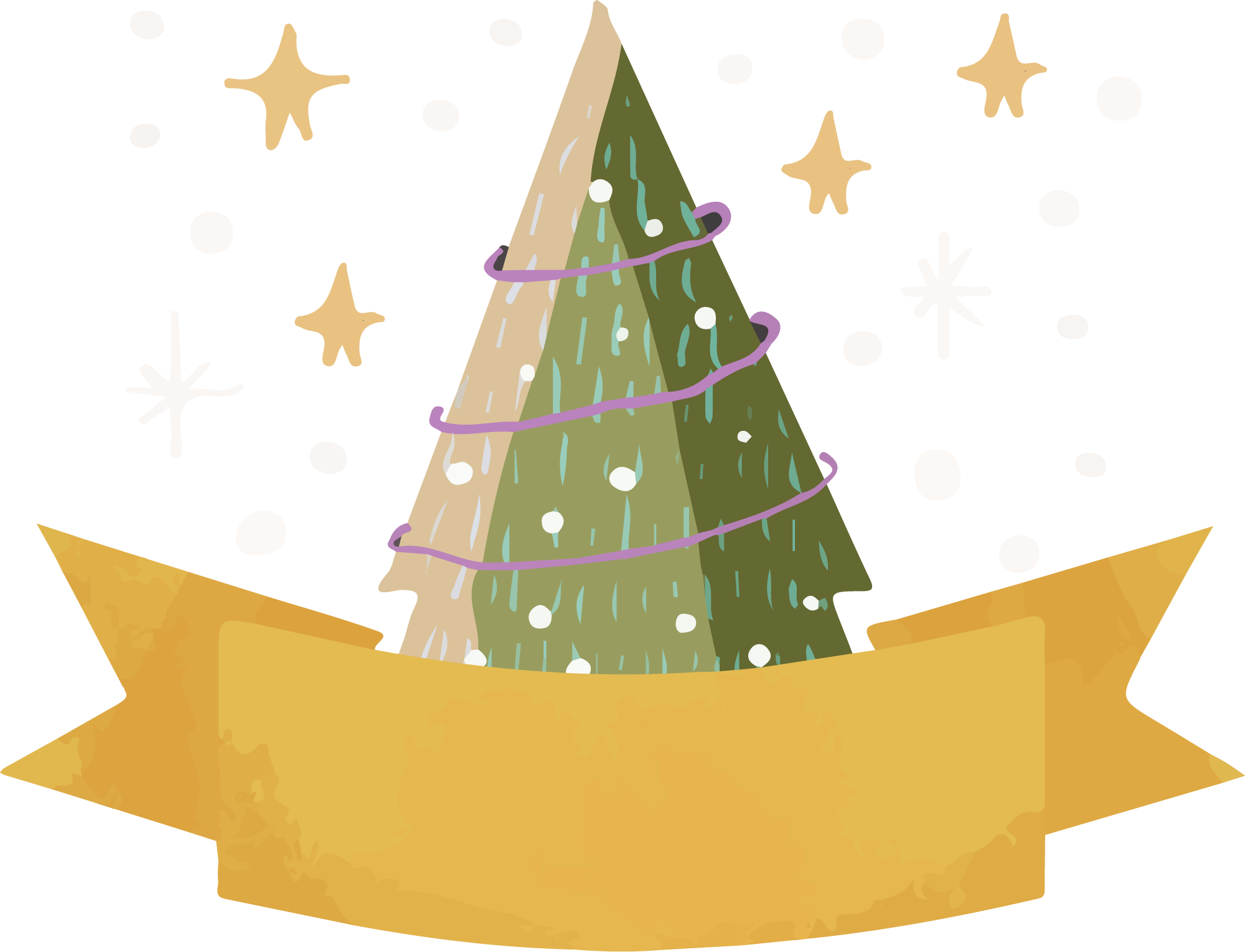Preview for Christmas-tree-illustration-new-year-sticker-d235e