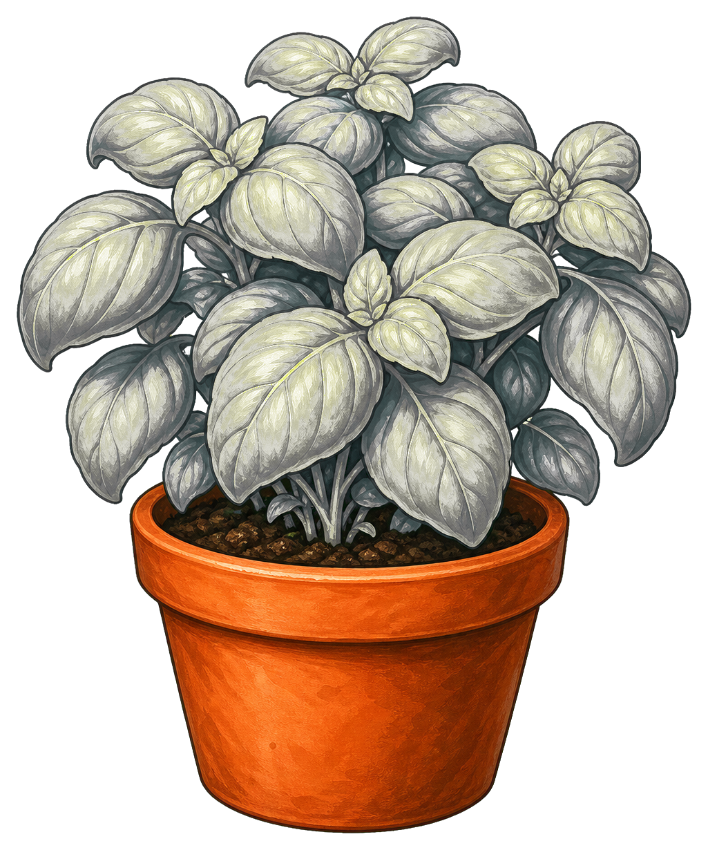Preview for Potted Basil Sticker