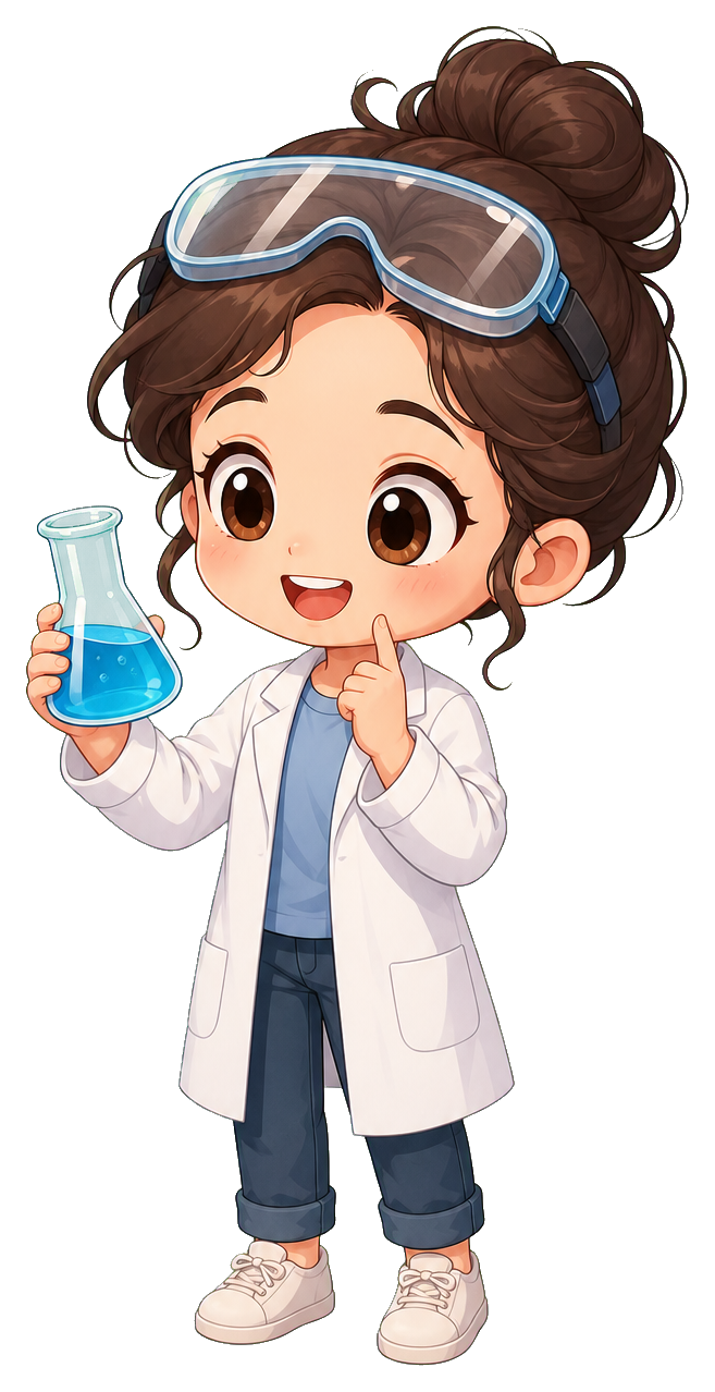 Preview for Chibi Scientist Sticker