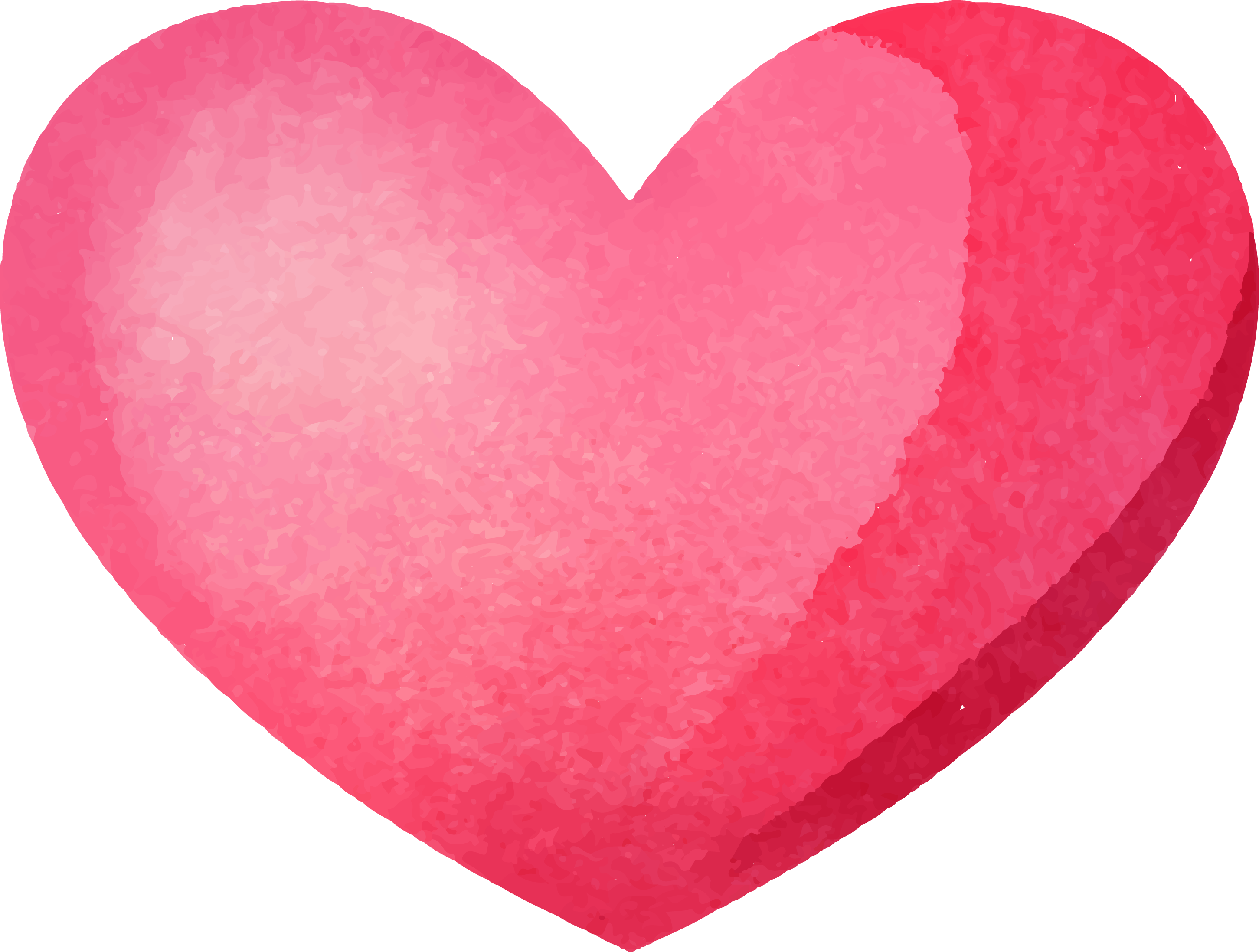 Preview for Pink-heart-illustration-watercolor-love-sticker-06a01